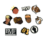 Pack of 10 Charms – BLM