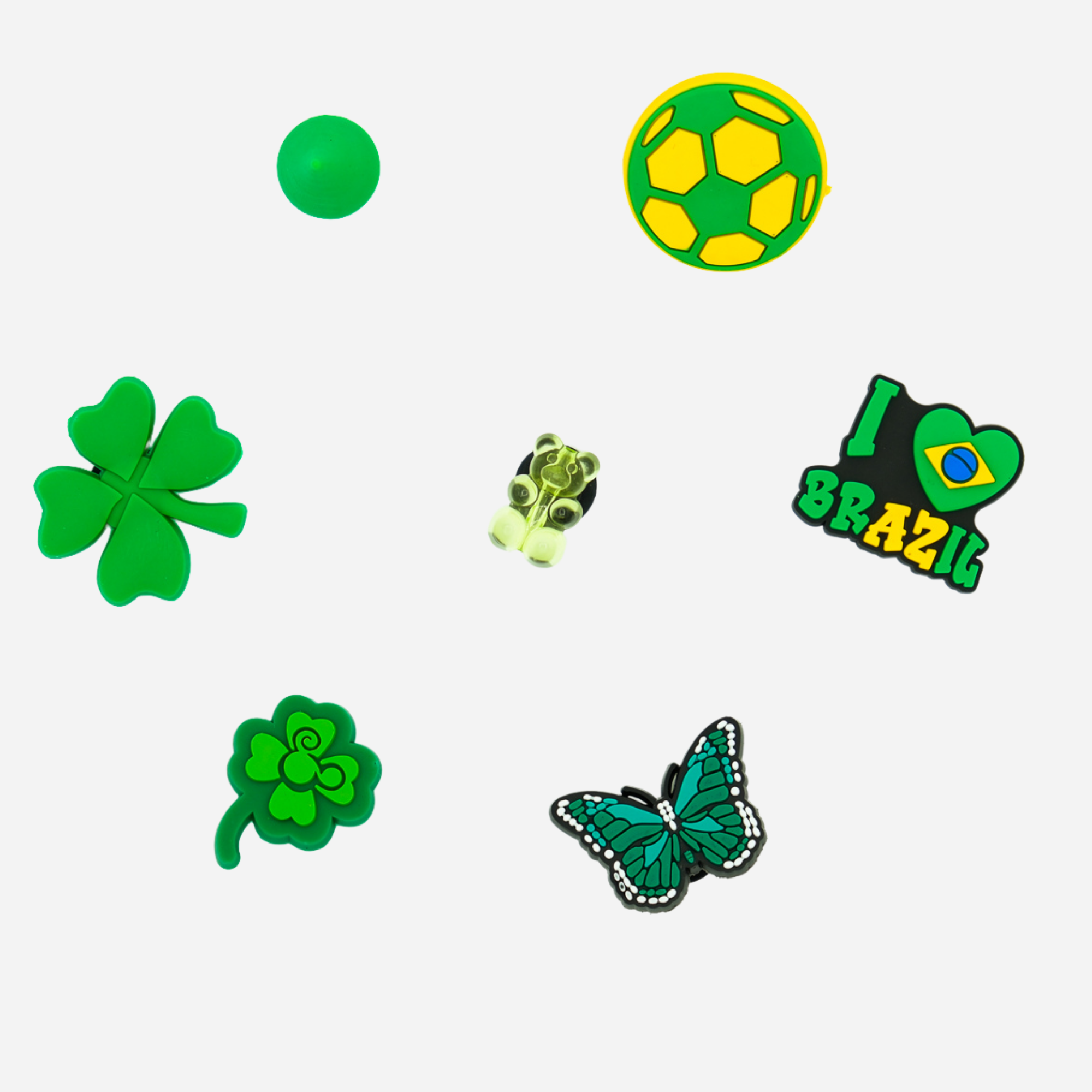 Clogs Charms - Green 2