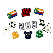 Pack of 10 Charms - Comoros