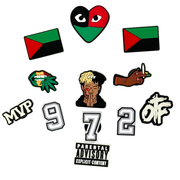 Pack of 9 Charms - Martinique