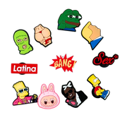 Pack of 11 Charms - Fun and Troll