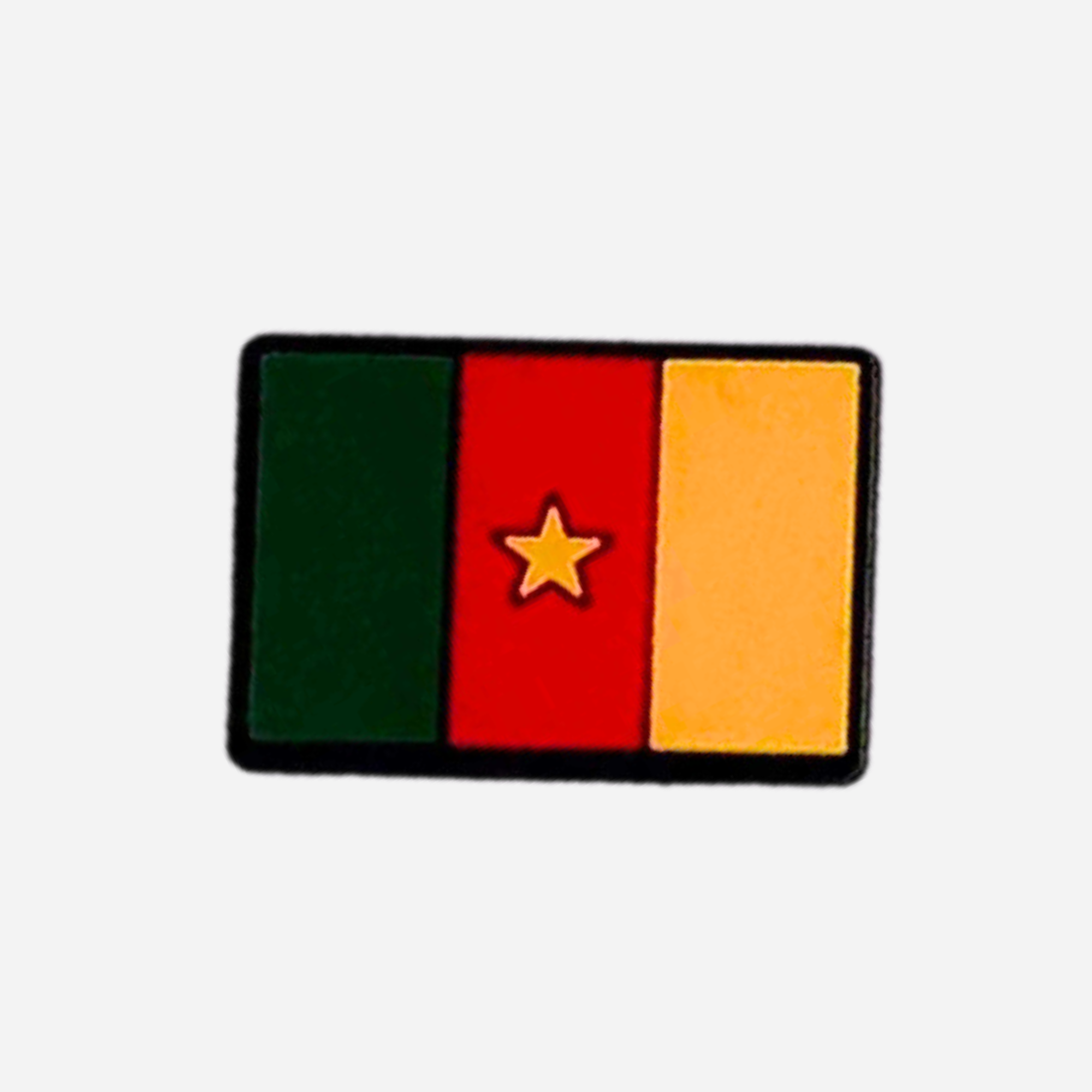 Clogs Charms - African flag 2