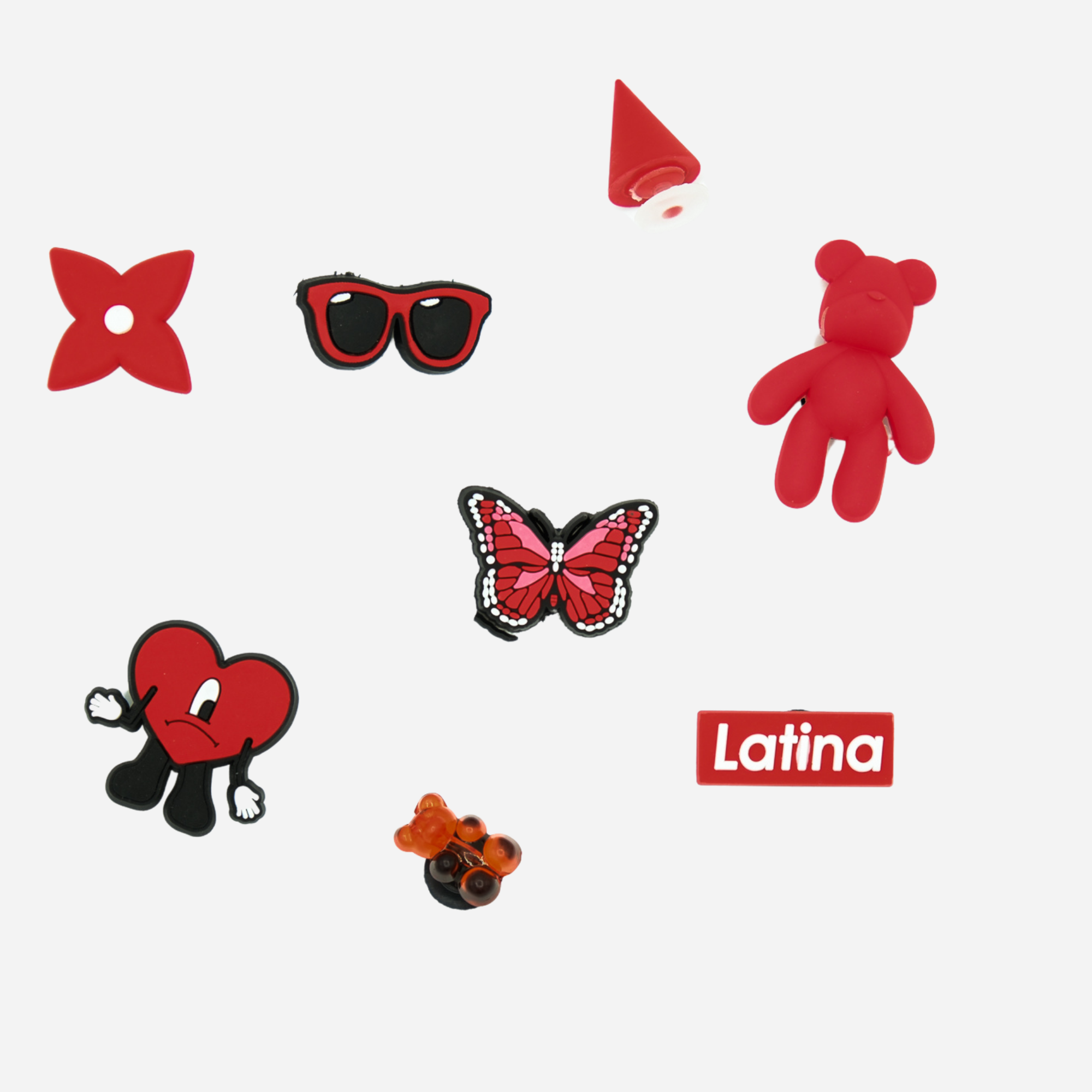 Clogs Charms - Red 3