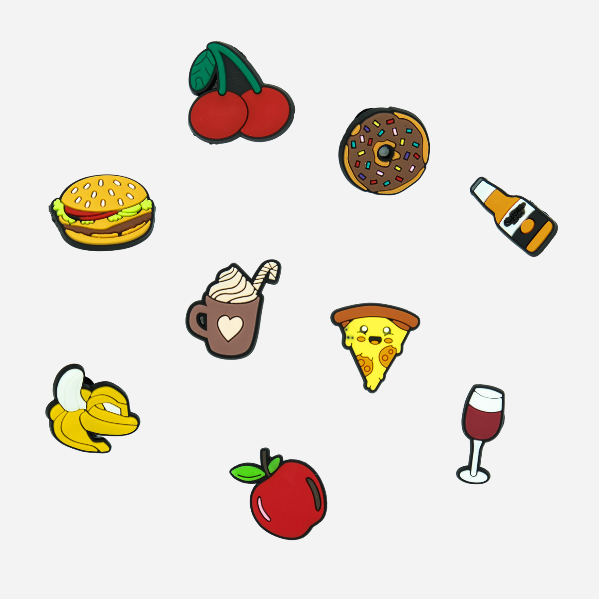 Clogs Charms - food & Drink