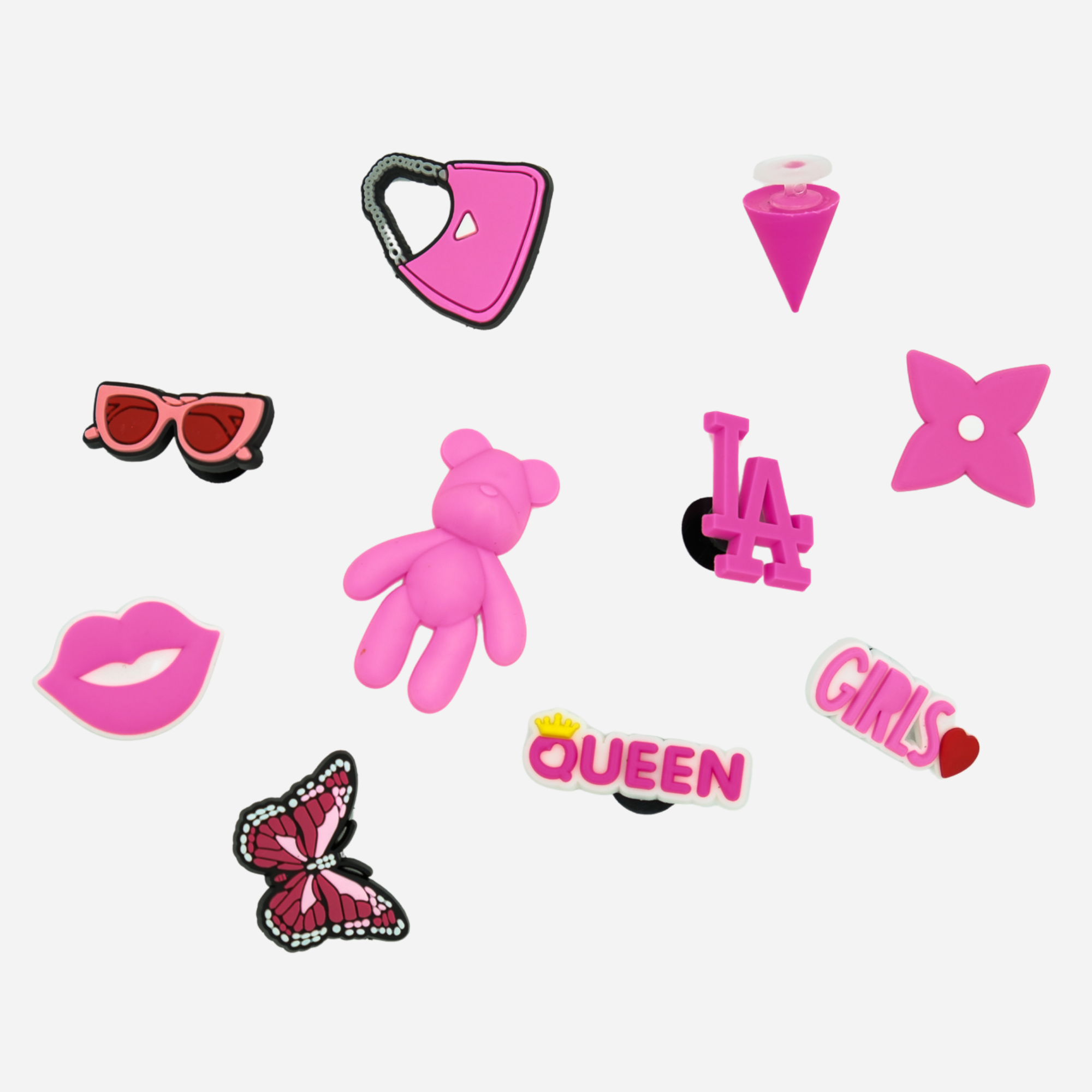 Clogs Charms - Pink