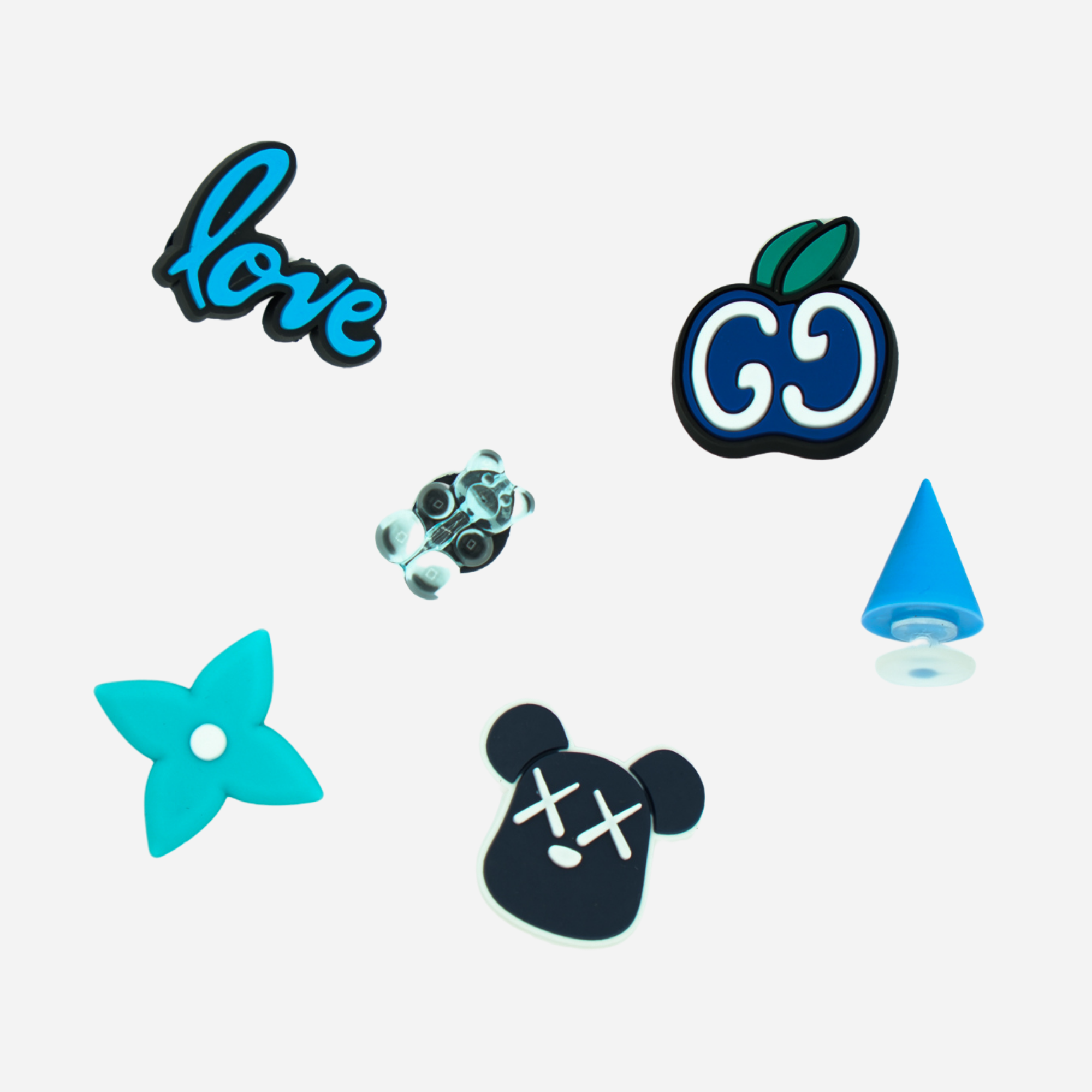 Clogs Charms - Light Blue 