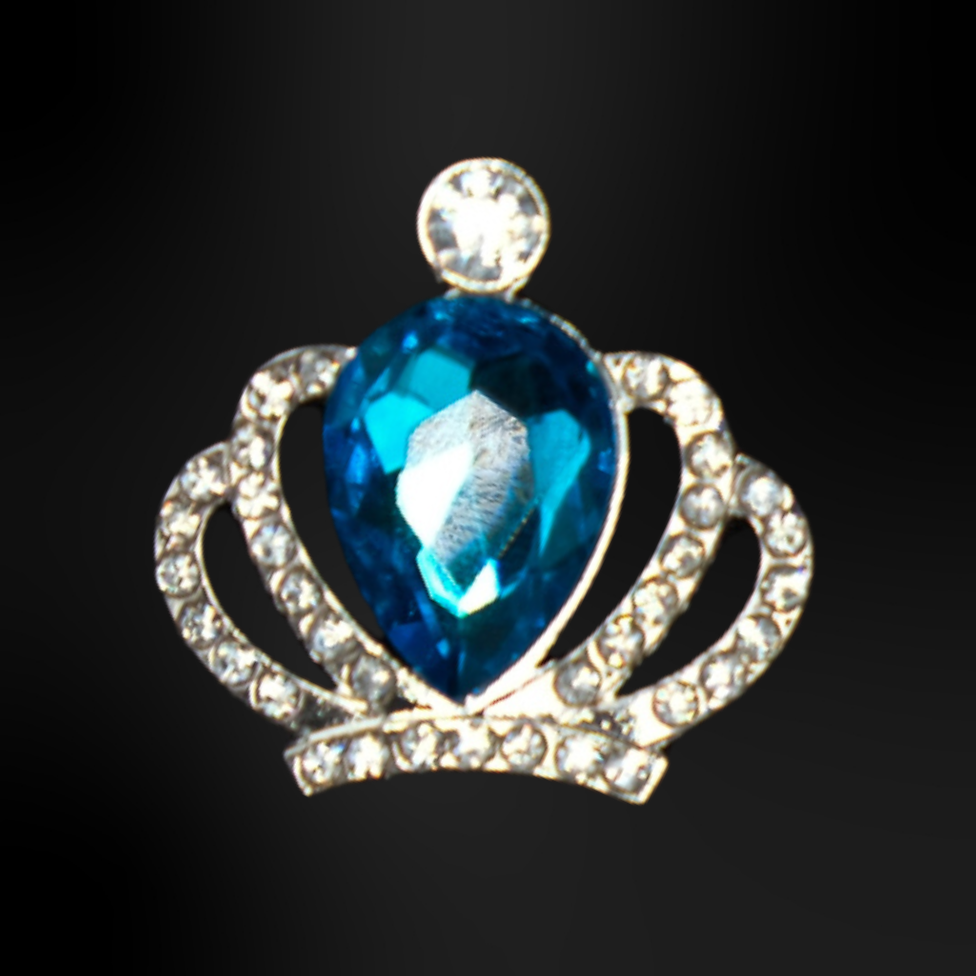 Clogs Charms - Blue Metallic