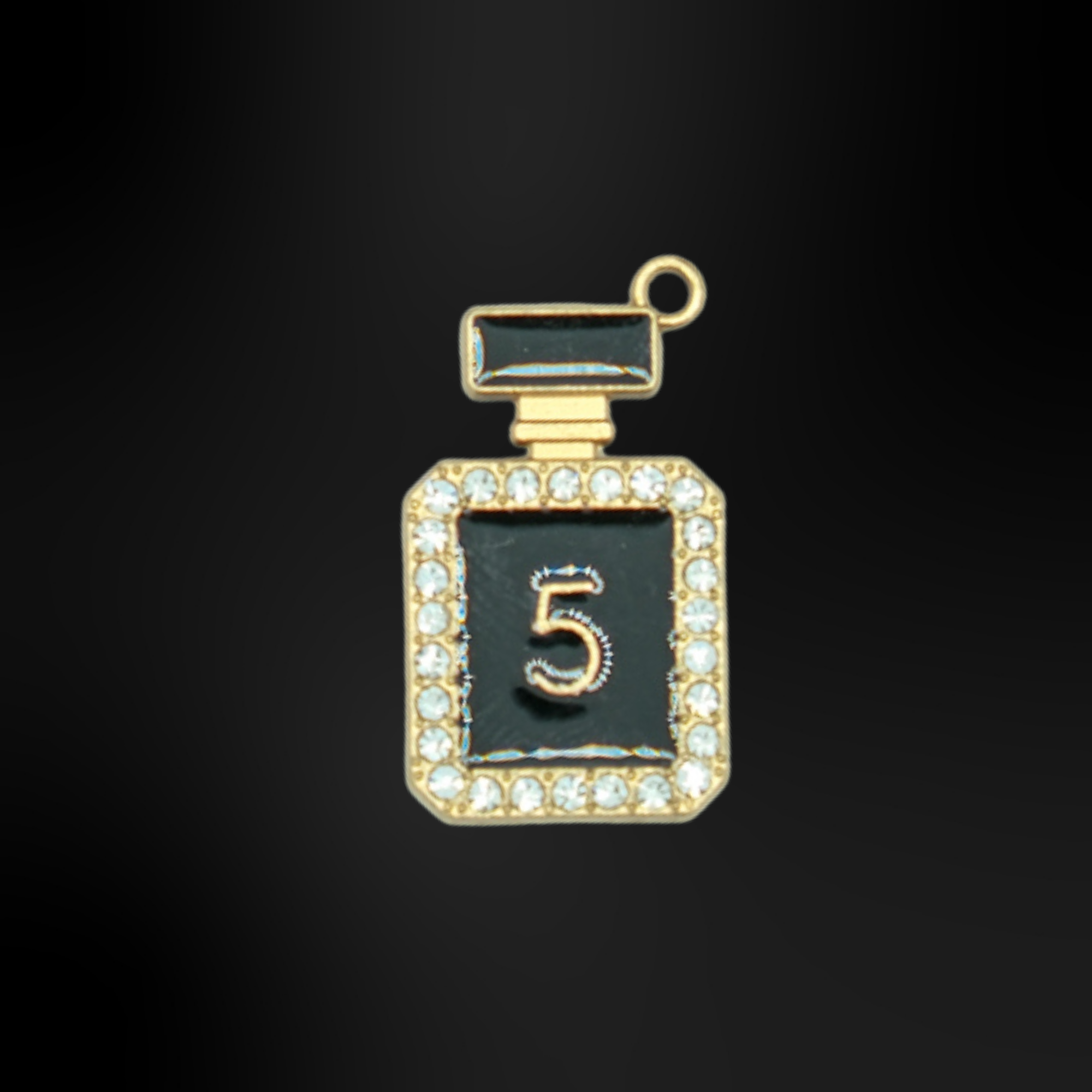 Clogs Charms - Black Metallic