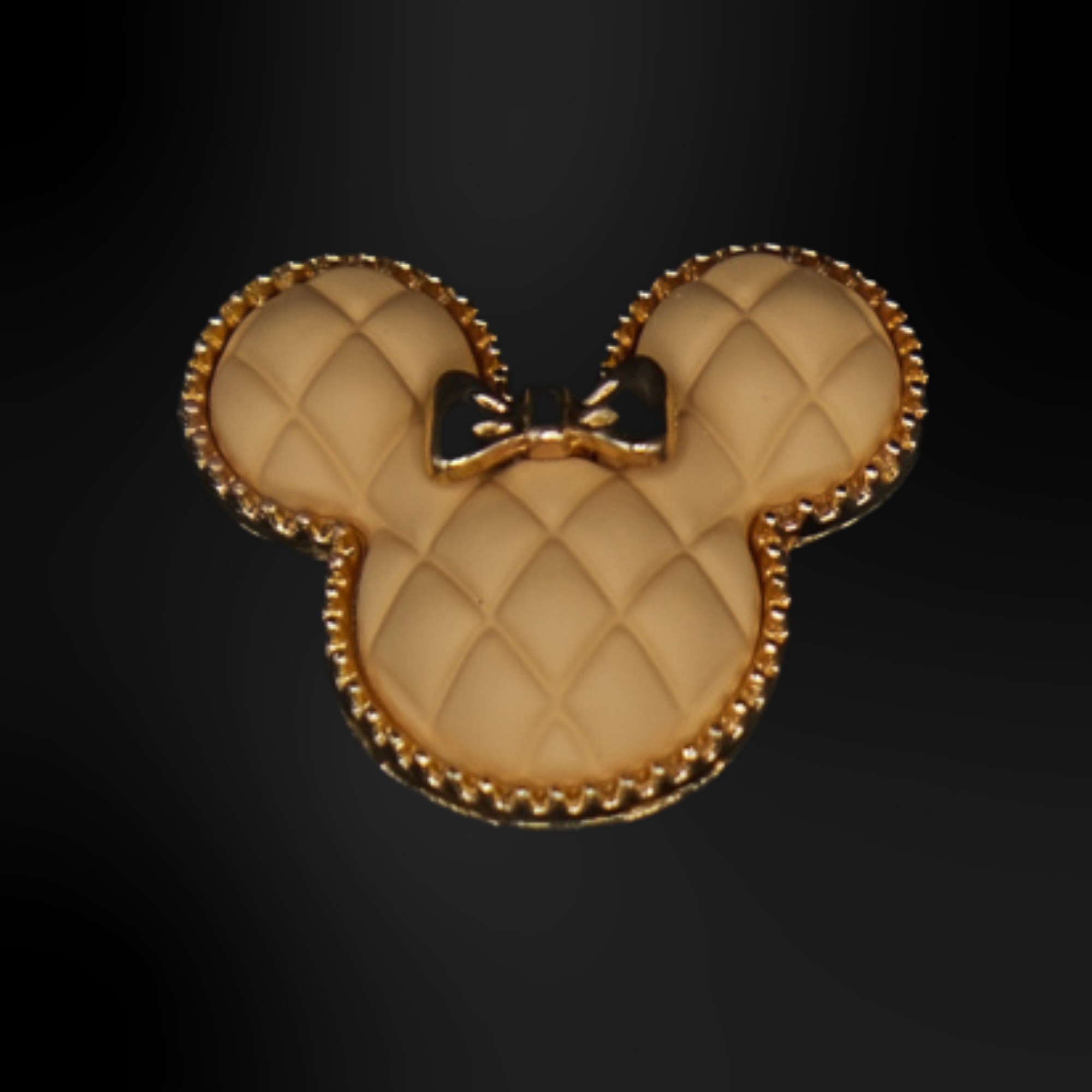 Clogs Charms - Brown Metallic