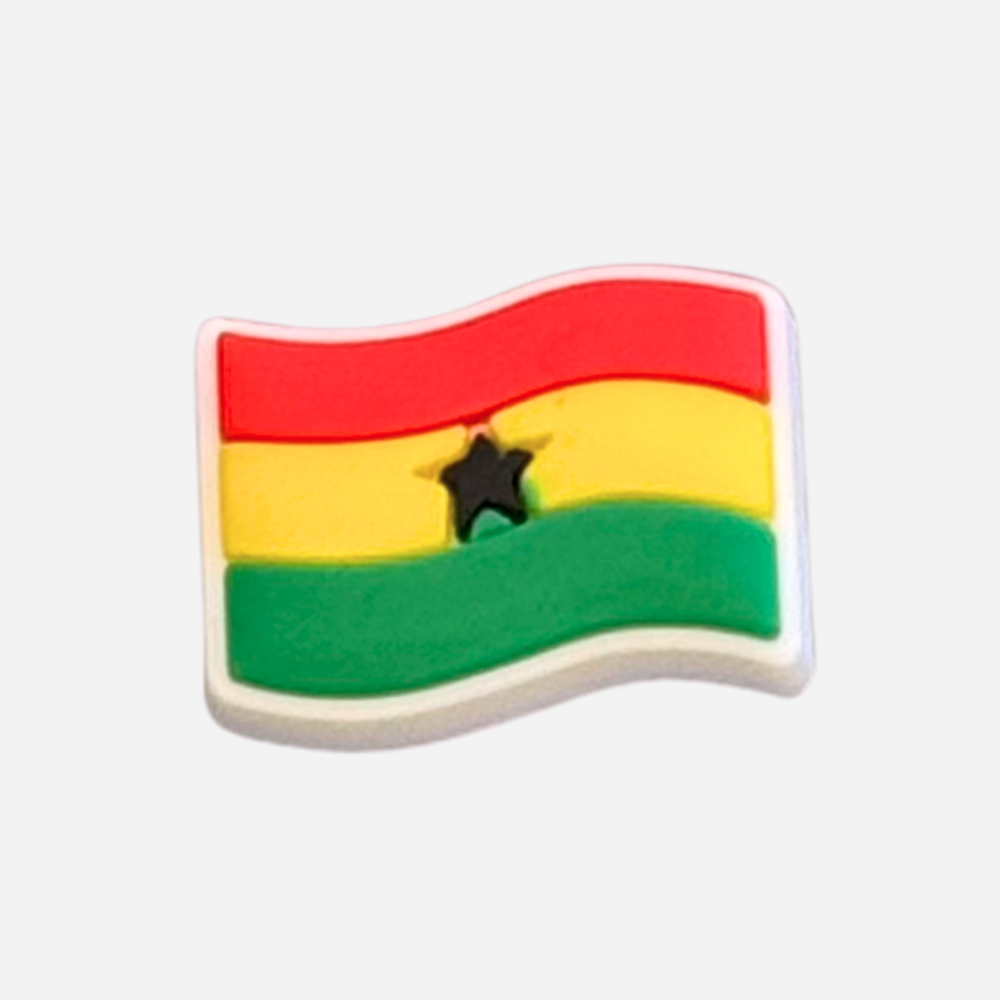 Clogs Charms - African Flag