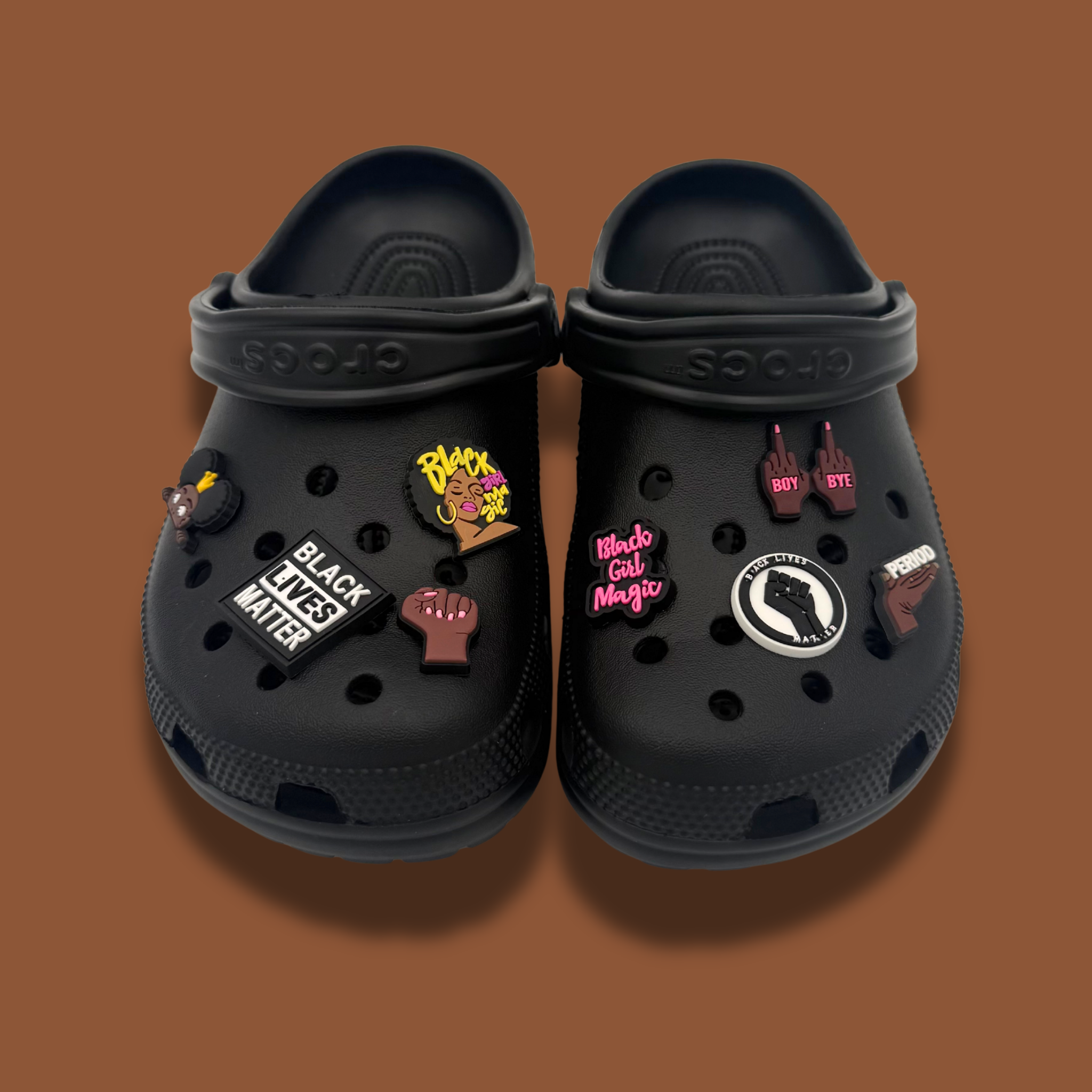BLM Girl Clogs