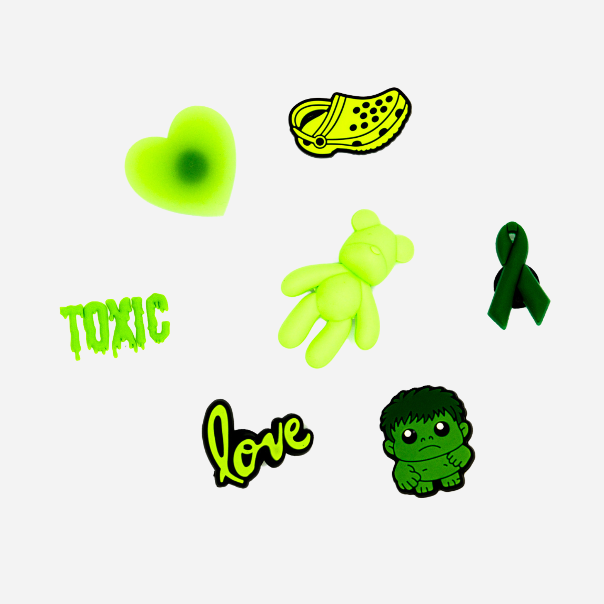 Clogs Charms - Green