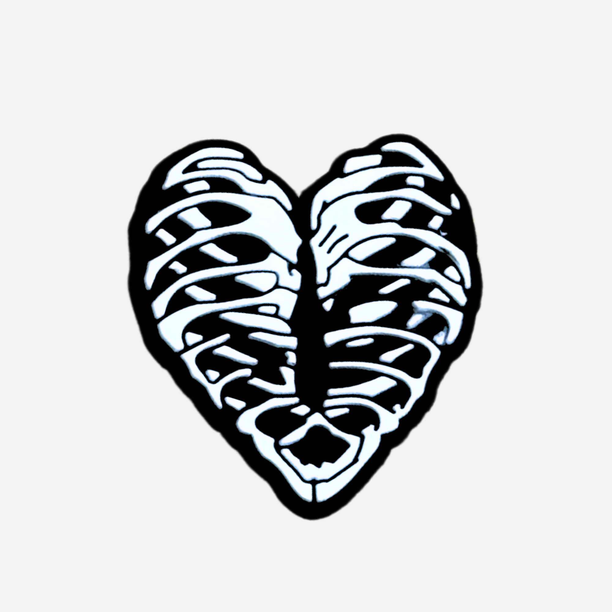 Clogs Charms - Black & White