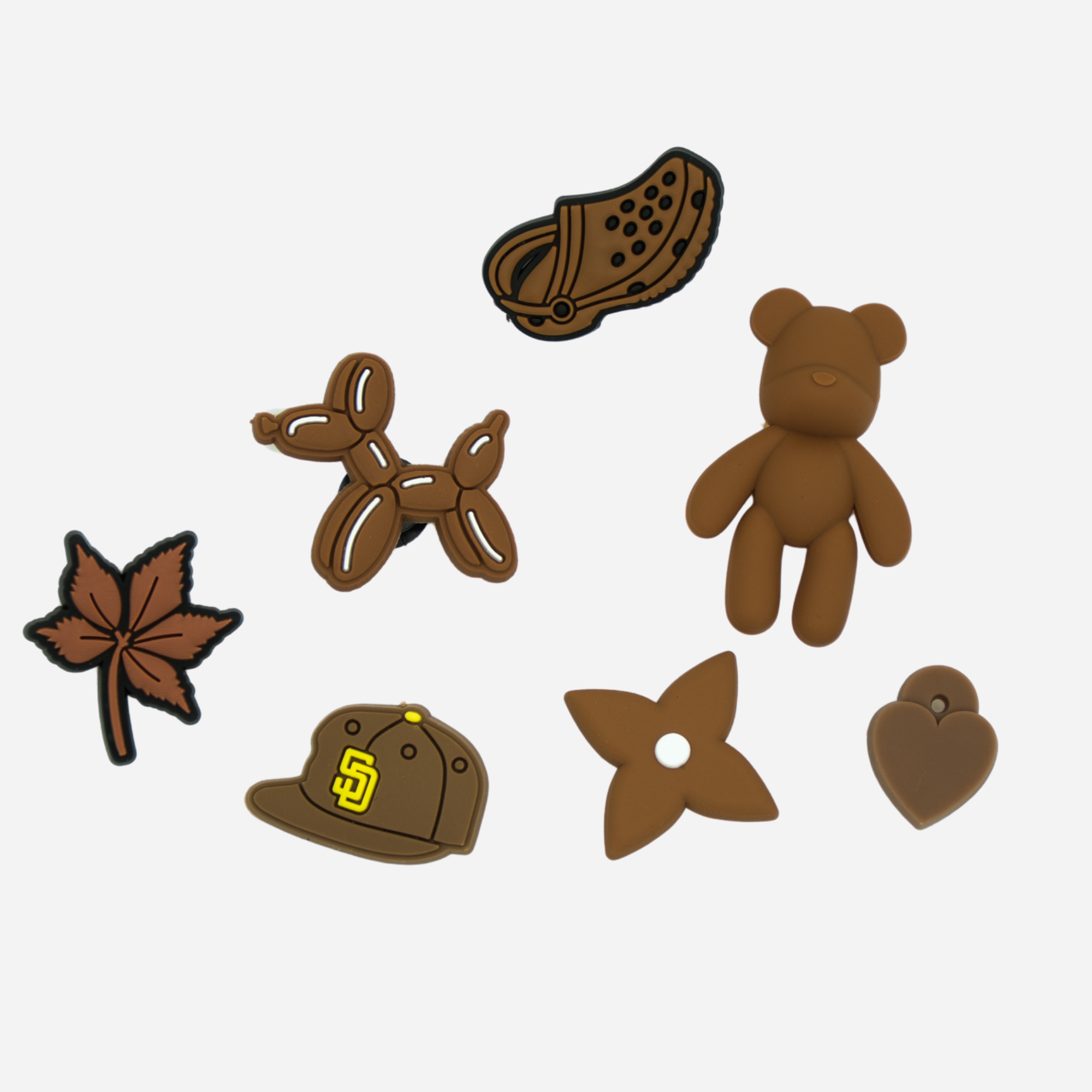 Clogs Charms - Brown 2 