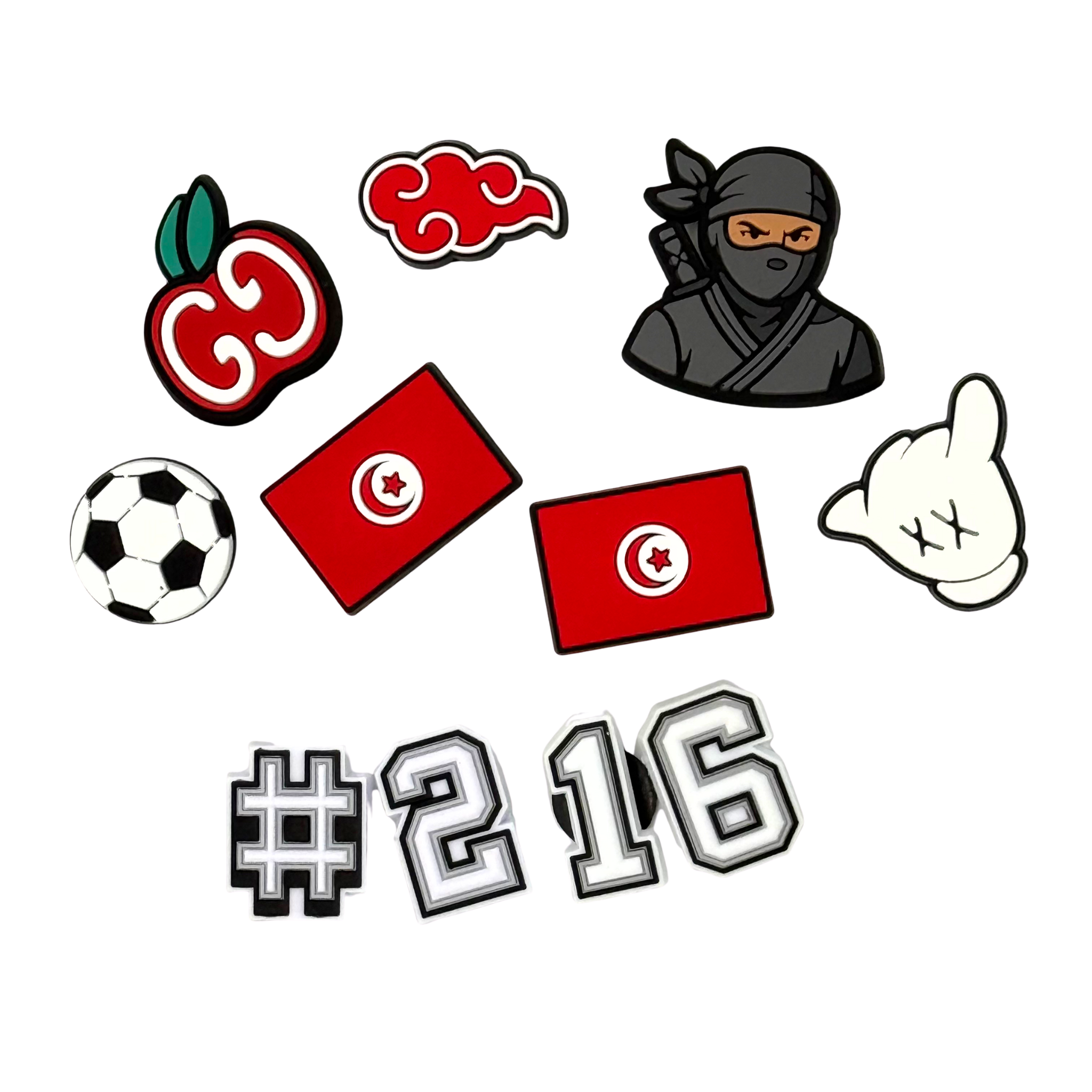 Pack of 11 Charms- Tunisia