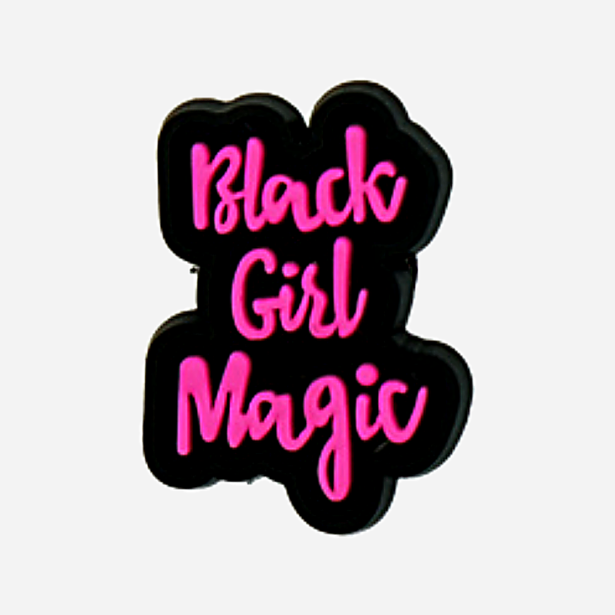 Clogs Charms - Black Power Girl