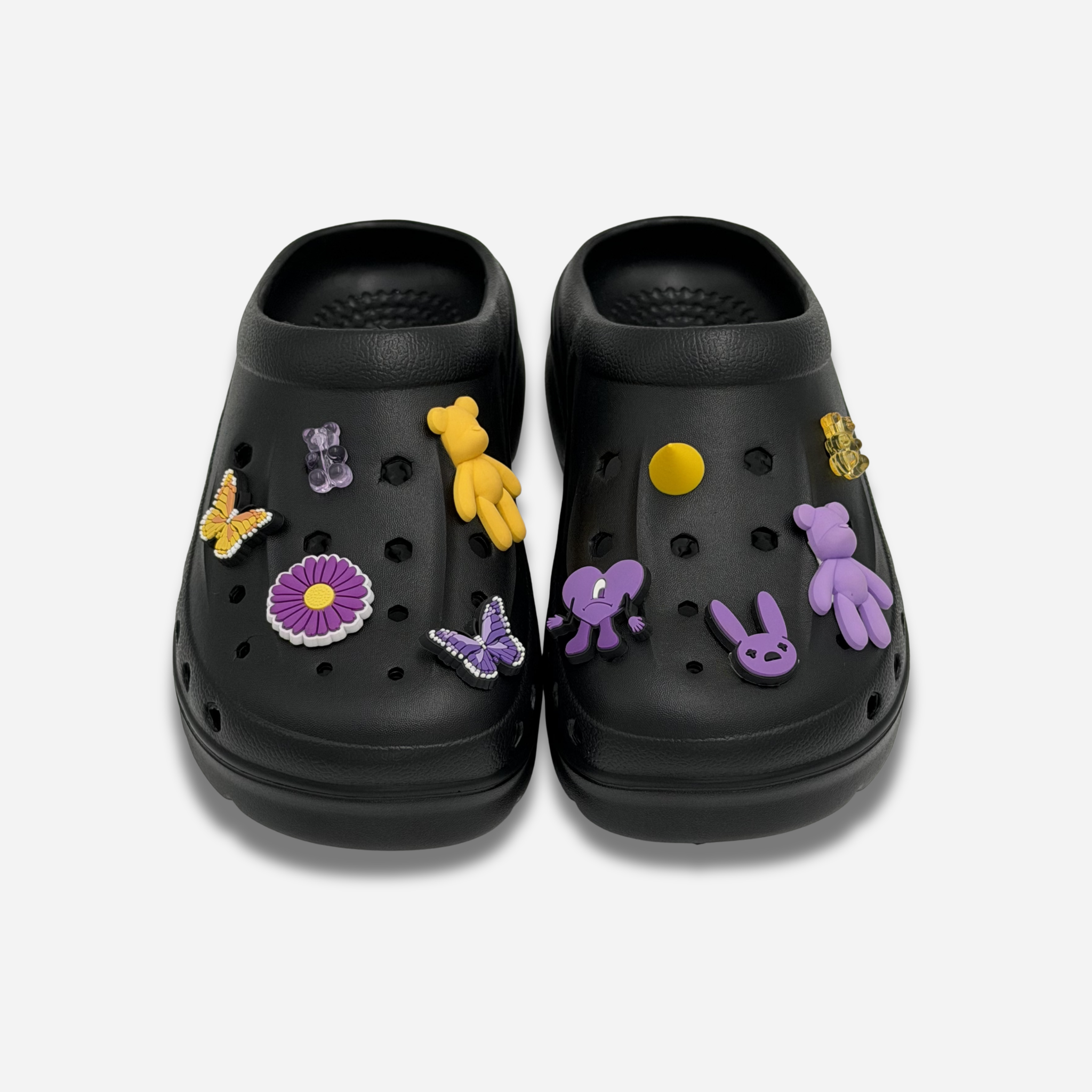 Clogs Hexa Purple and Yellow