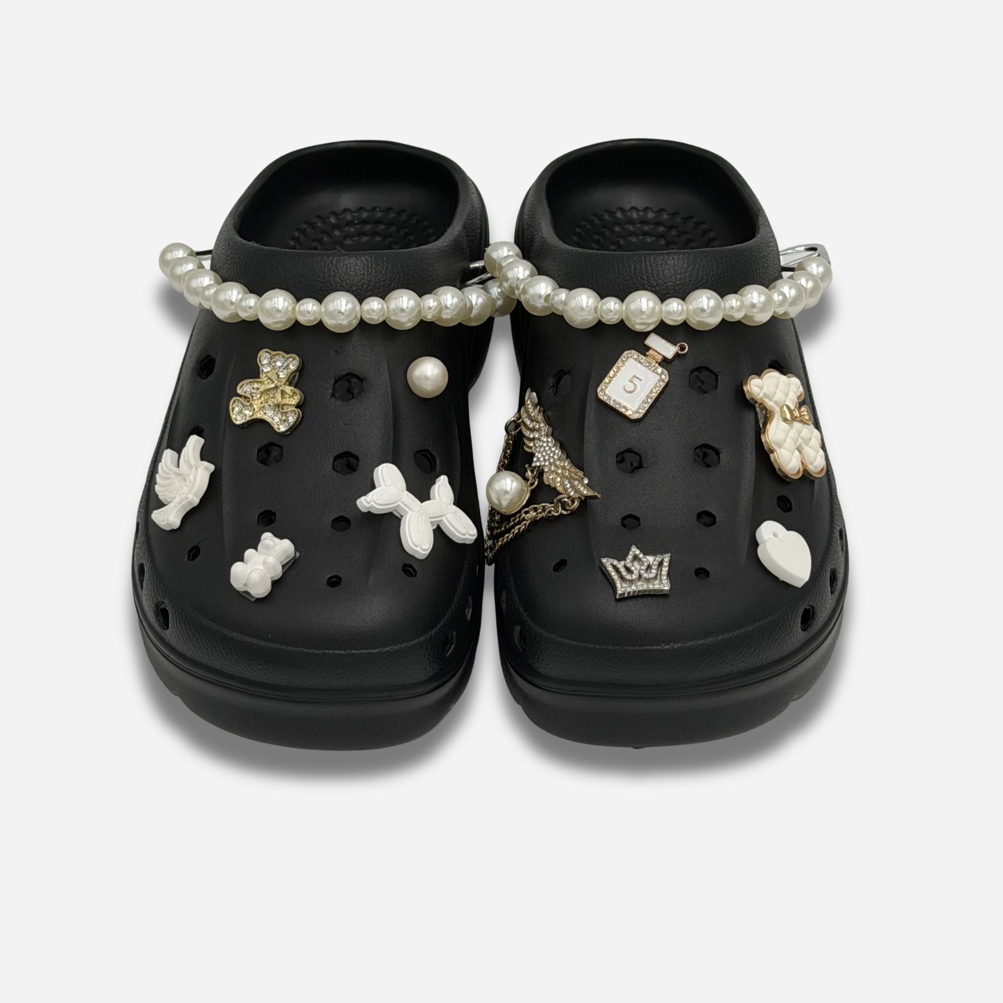 Clogs Hexa Shiny White