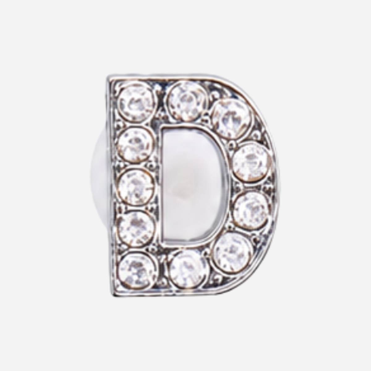 Clogs Charms - Metallic Letters