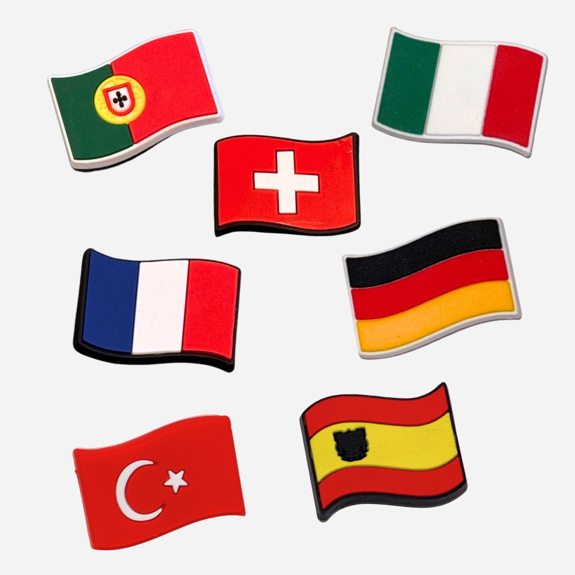 Clogs Charms - European Flag