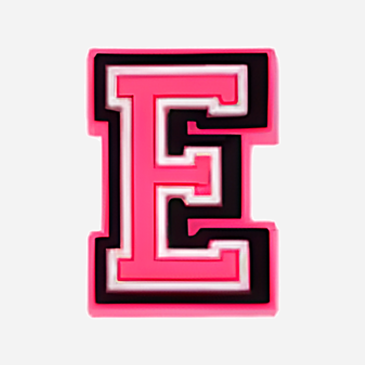 Clogs Charms - Pink Letters