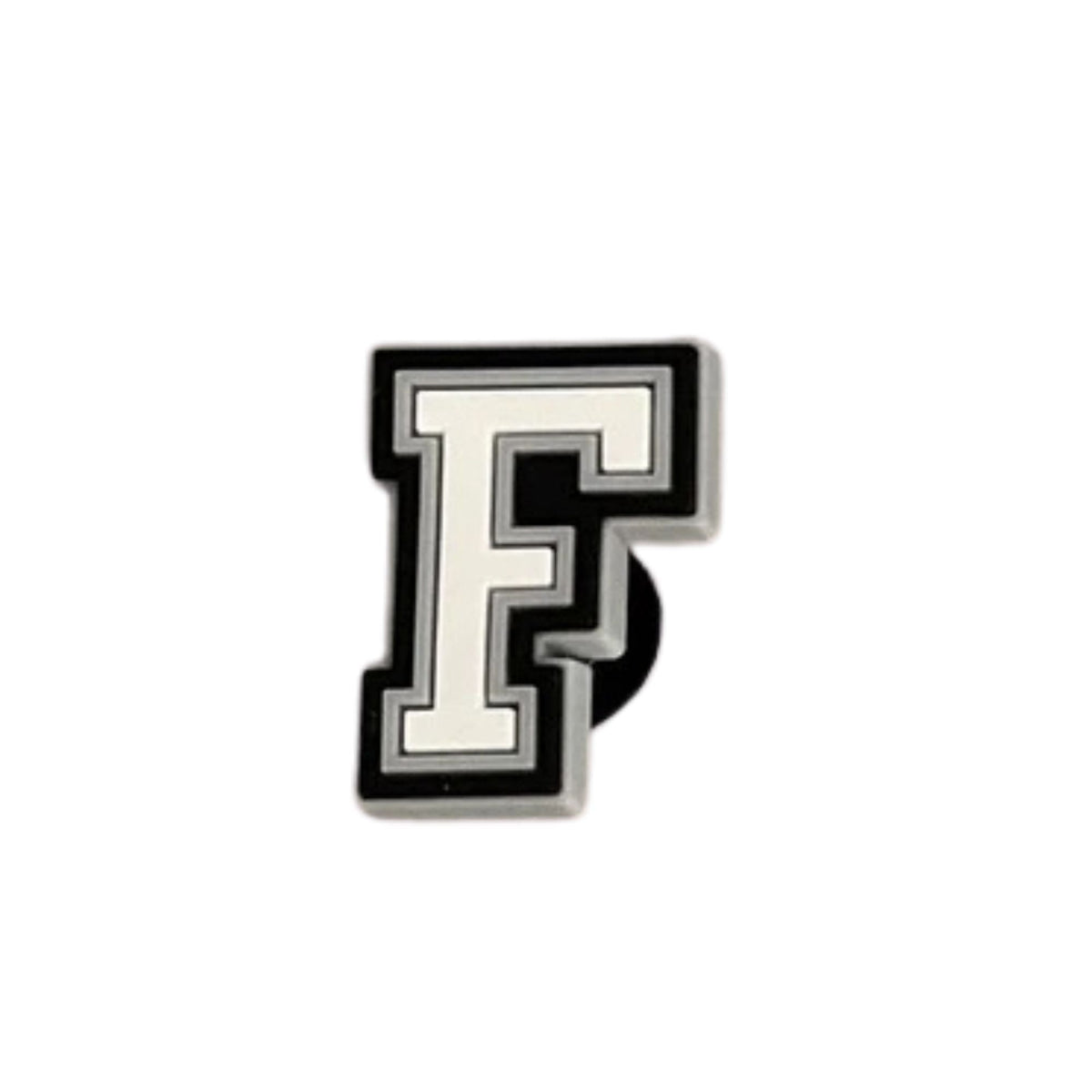 lettre f noir et blanc