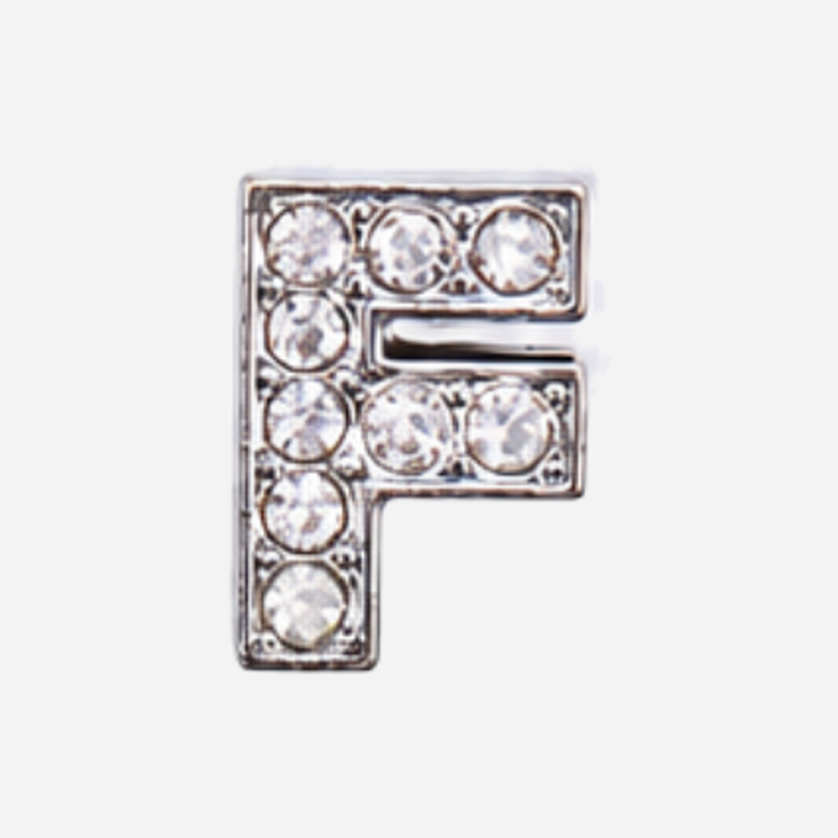 Clogs Charms - Metallic Letters