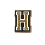 Clog Charms - Letters