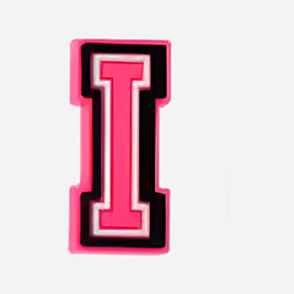 Clogs Charms - Pink Letters