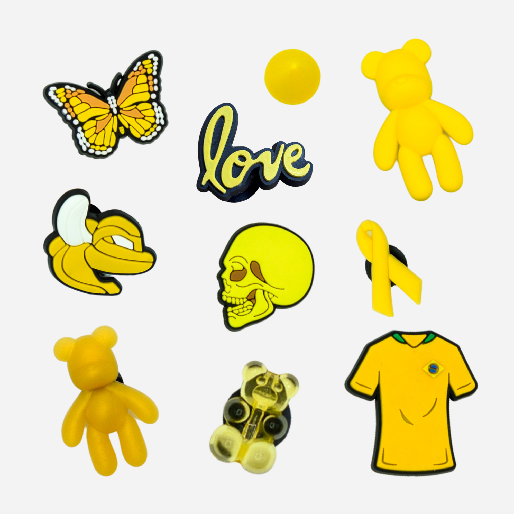 Clogs Charms - Yellow 
