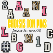 Pins for Clogs - Letters and Numbers