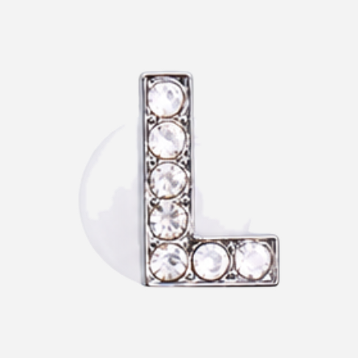 Clogs Charms - Metallic Letters