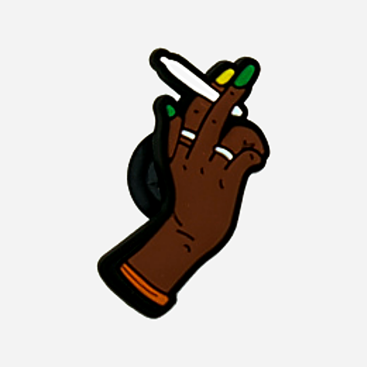 Clogs Charms - Black Power Girl
