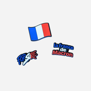 Mini pack of 3 pins - For Sure