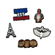 Mini pack de 5 pin's - Ici c'est Paris