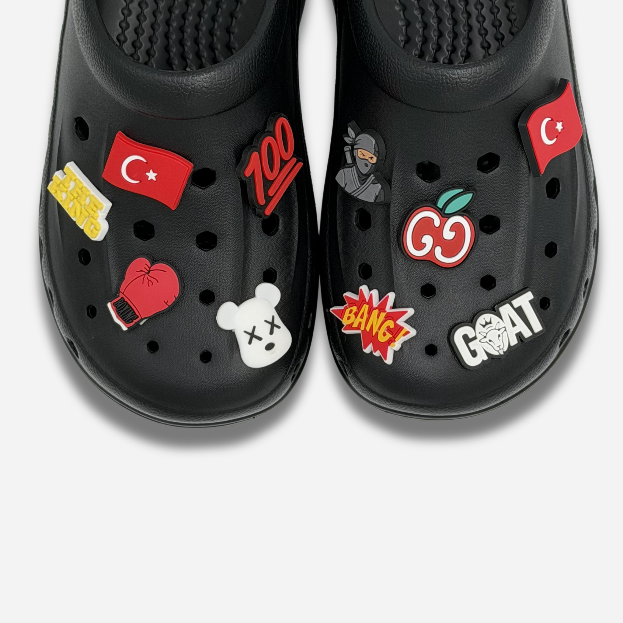 Pack of 10 Pins for Clogs - Türkiye