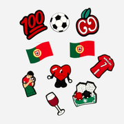 Pack of 8 Charms - Portugal