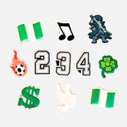 Pack of 11 pins - Nigeria