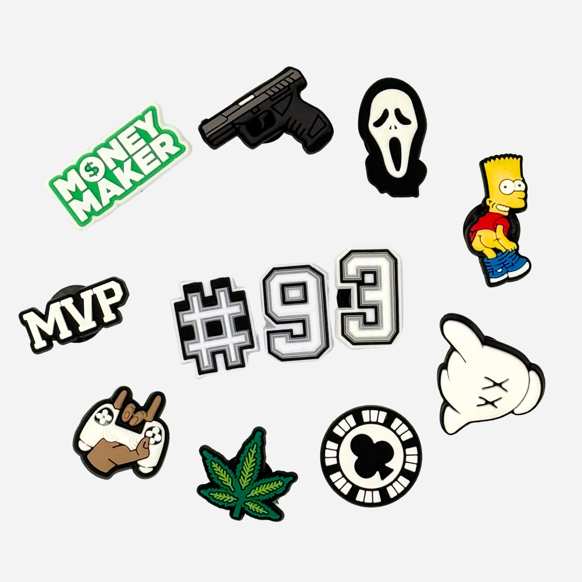 Pack of 12 Charms - Gang