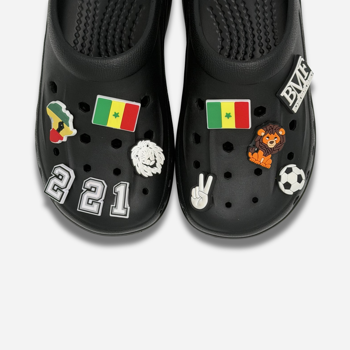 Pack of 9 Charms - Senegal