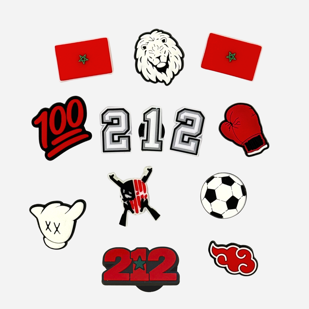 Pack of 11 Charms - Morocco