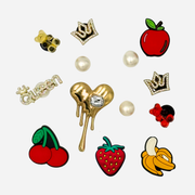 Pack of 12 Charms - Tutti Frutti