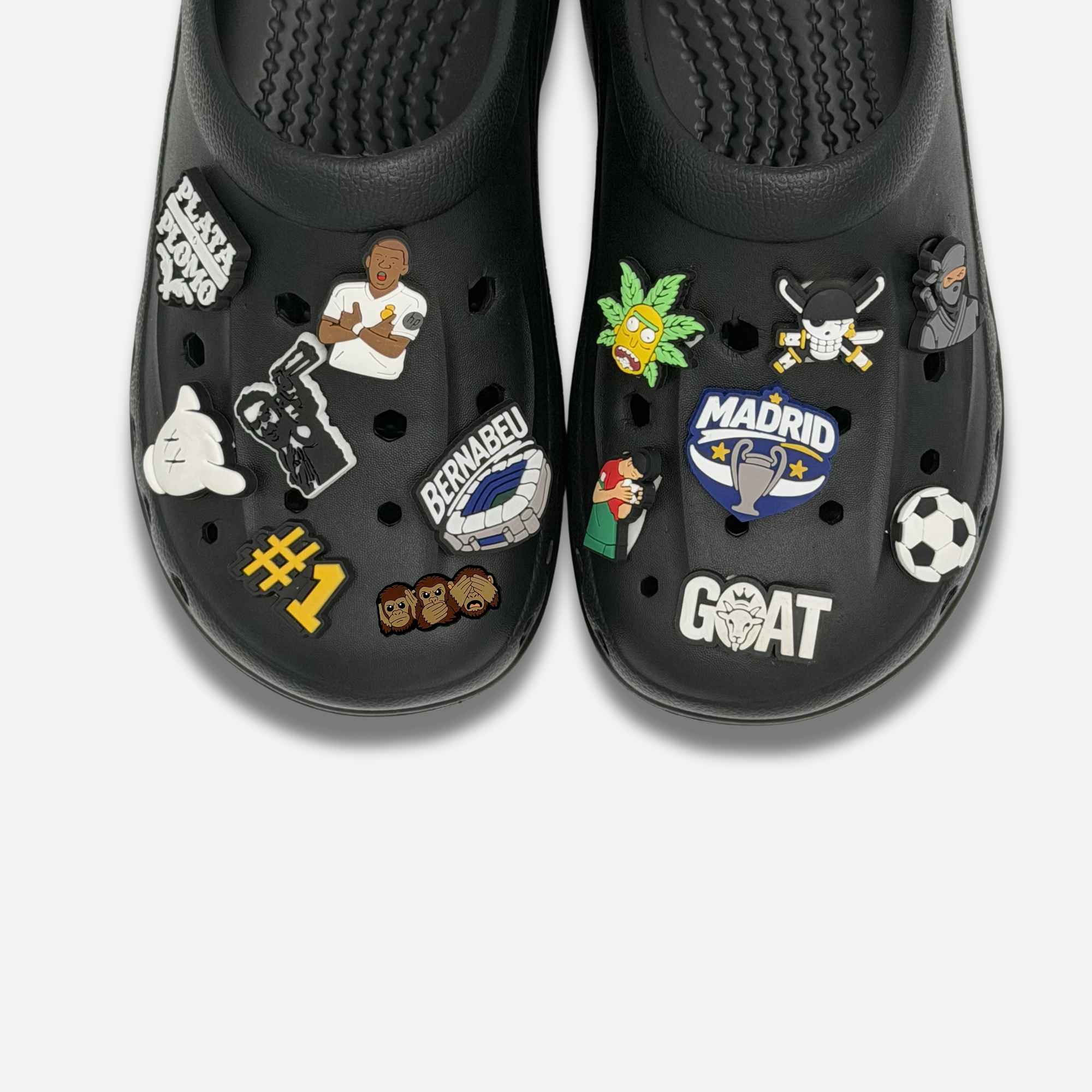 Pack 14 Pin's pour clogs - Madrid