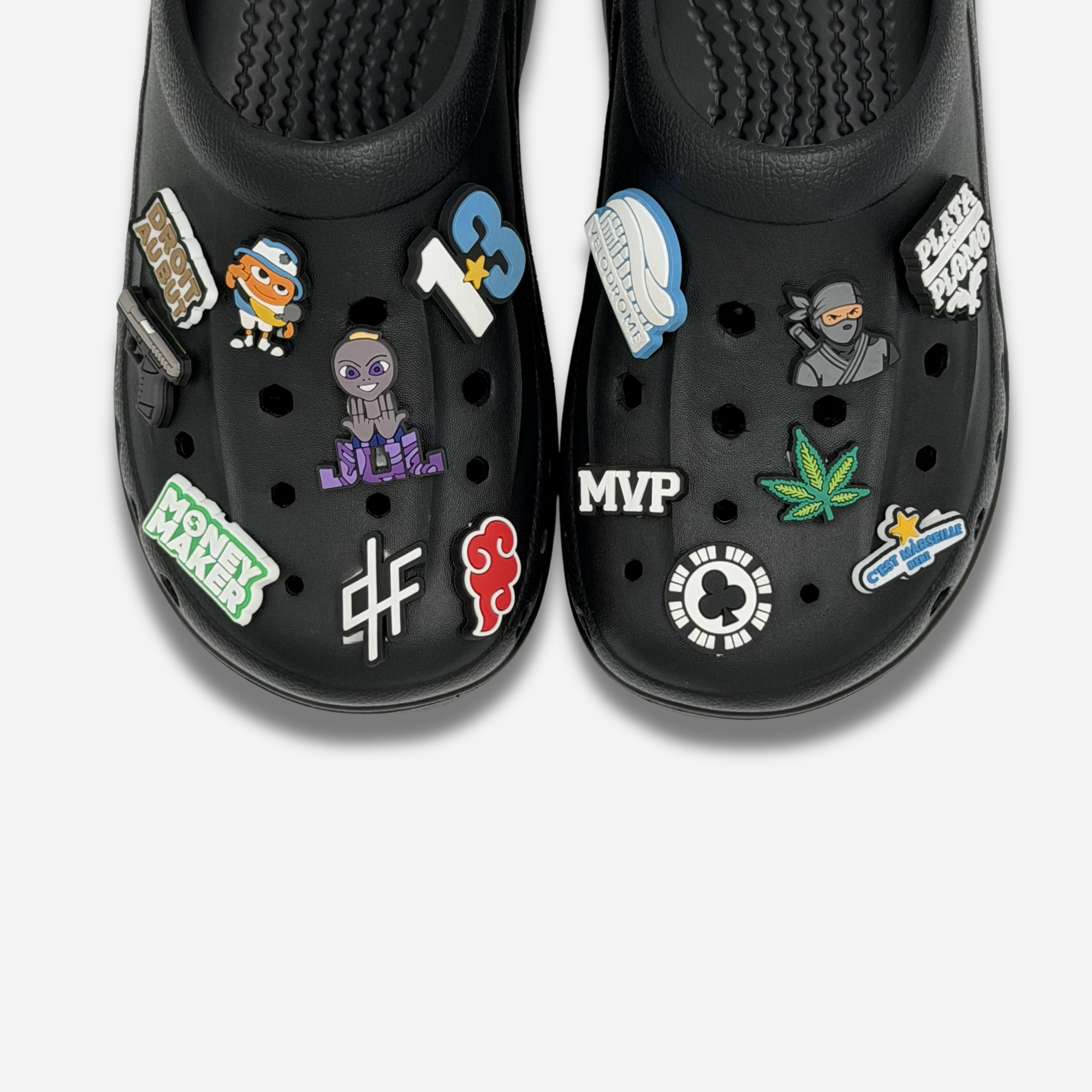 Pack 16 pin's pour Clogs - Marseille Bébé