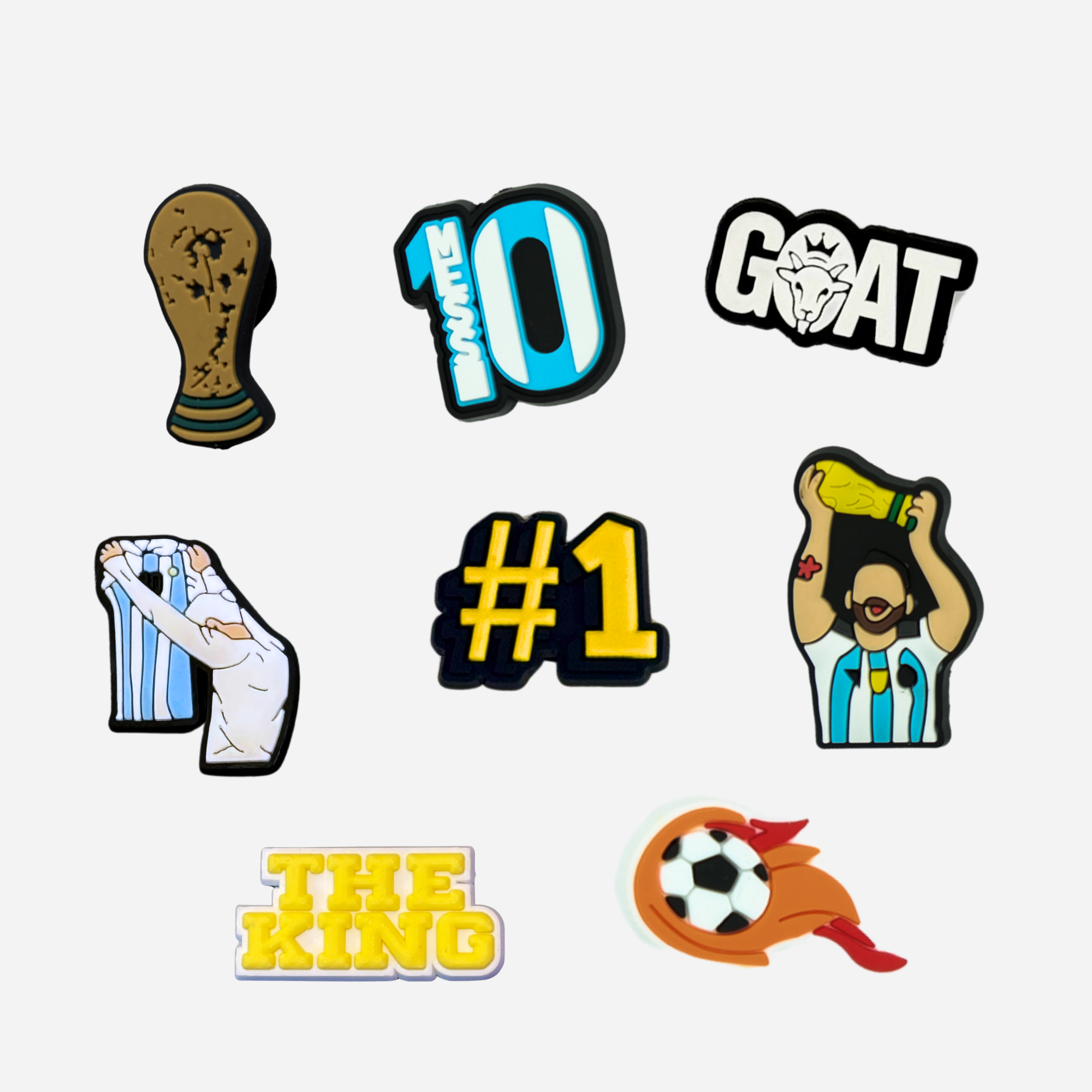 Pack 8 Pin's - Messi