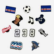 Pack of 9 Charms - Cape Verde