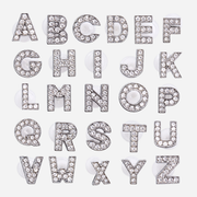 Clogs Charms - Metallic Letters