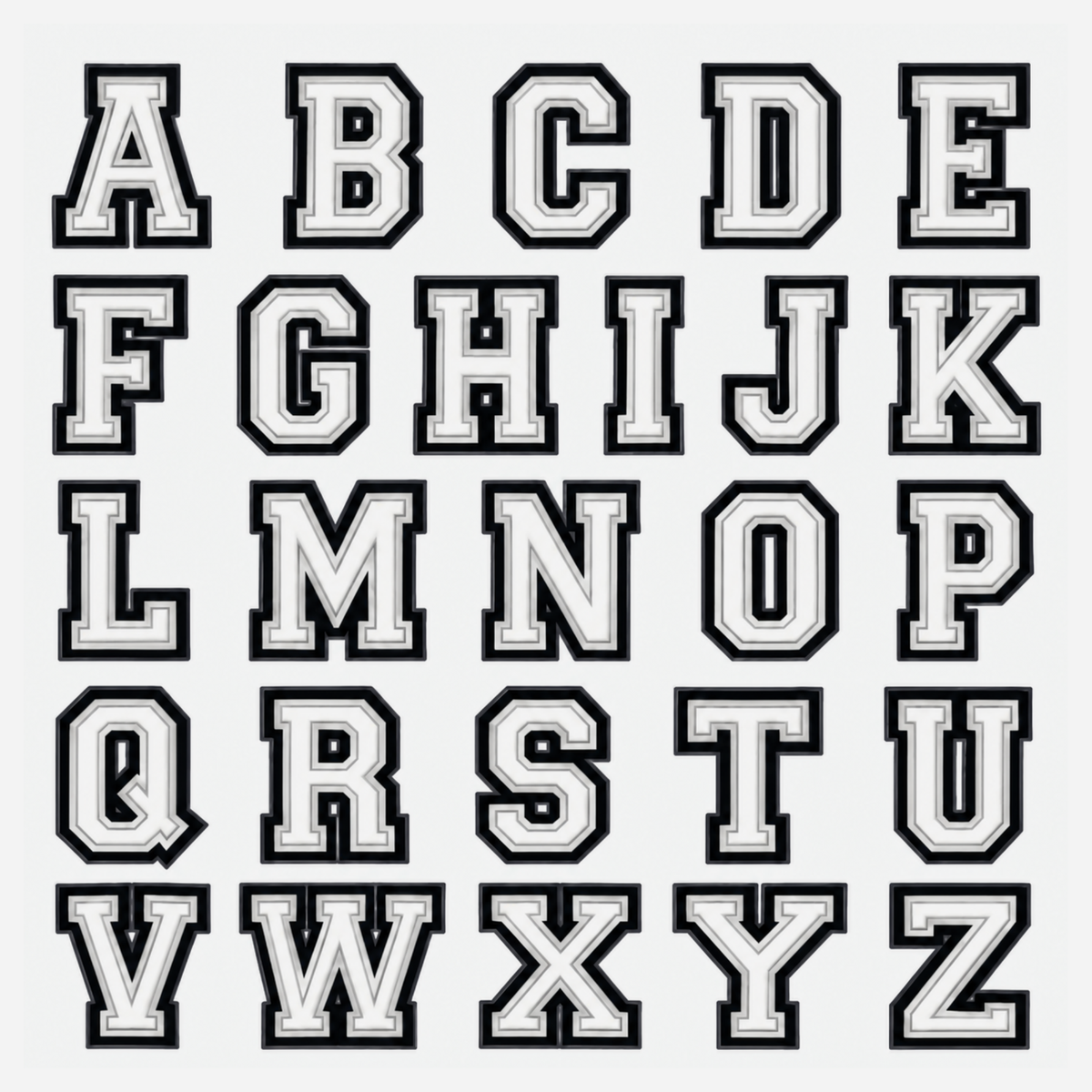 Clogs Charms - Letters