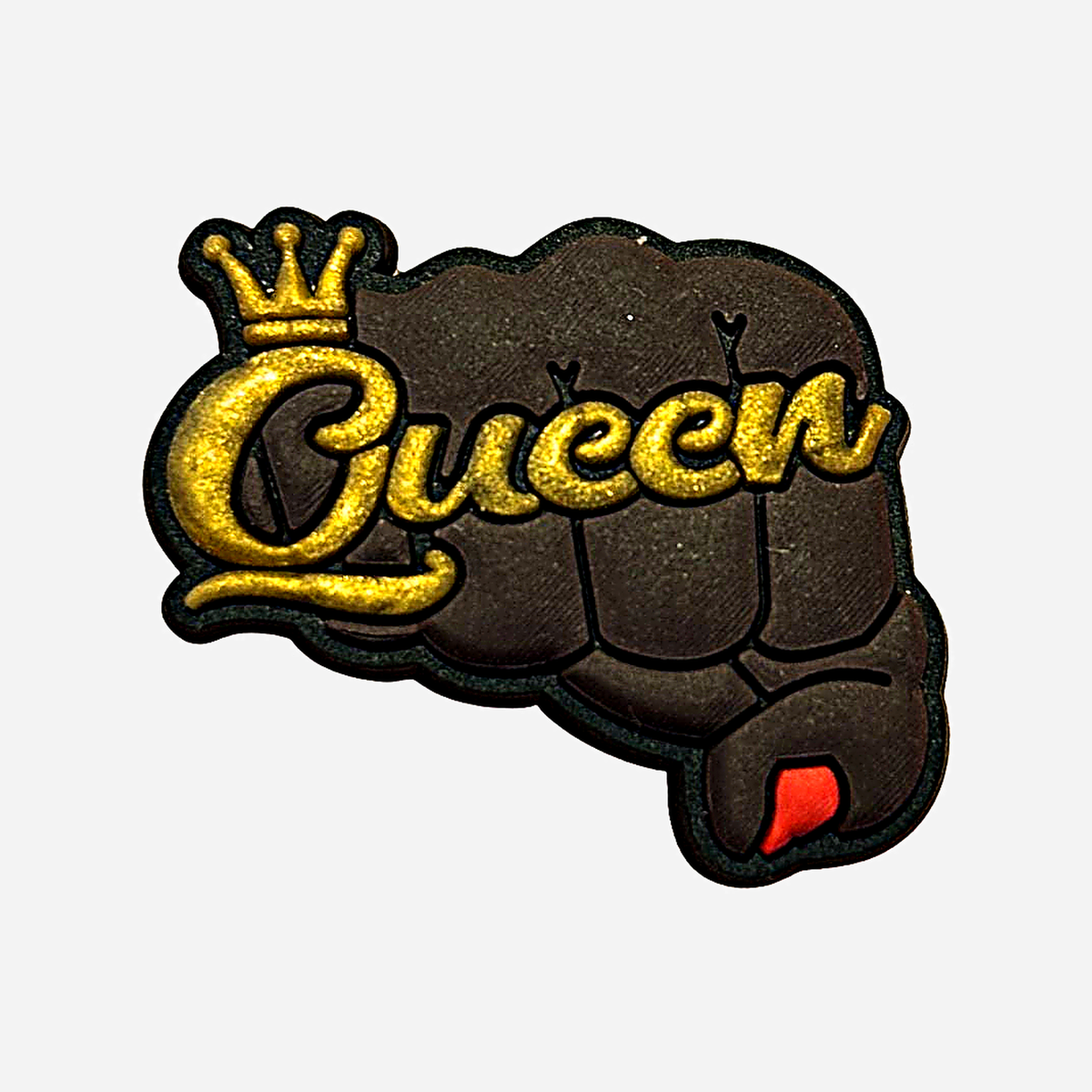Clogs Charms - Black Power Girl