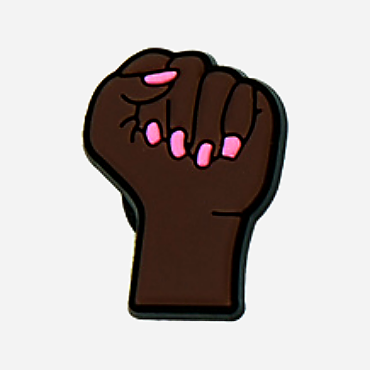 Clogs Charms - Black Power Girl